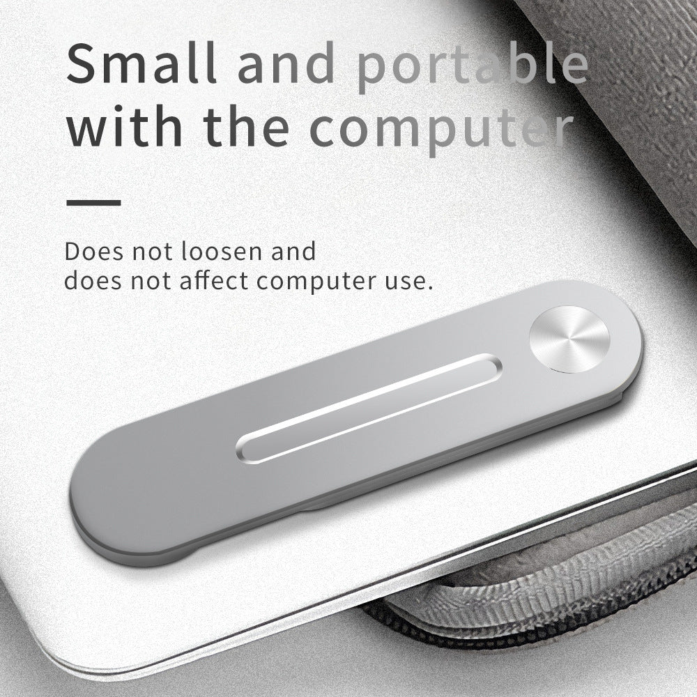 ノートパソコン&モバイル用マグネット式折りたたみスタンド