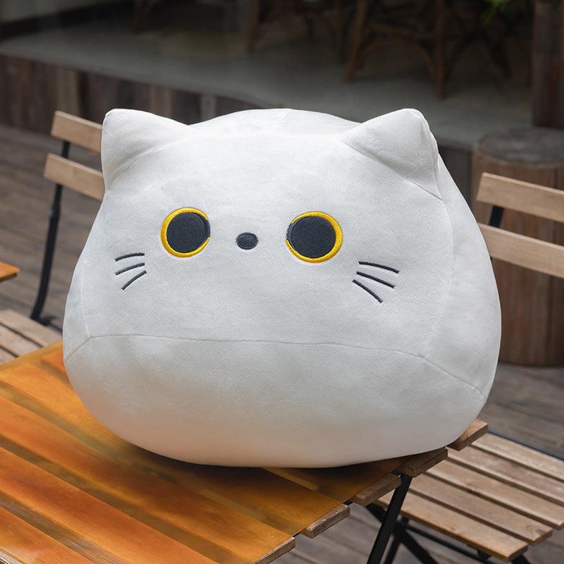小さな猫のふわふわぬいぐるみクッション