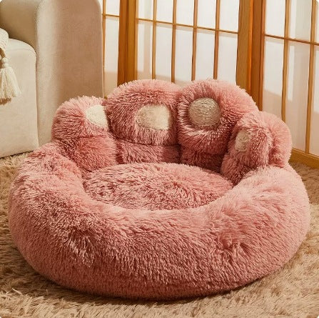 かわいい肉球デザインのペットハウス|通年使用可