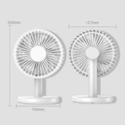 ミニUSBデスクファン — 静音・充電式・ポータブルで自宅やオフィスに最適！