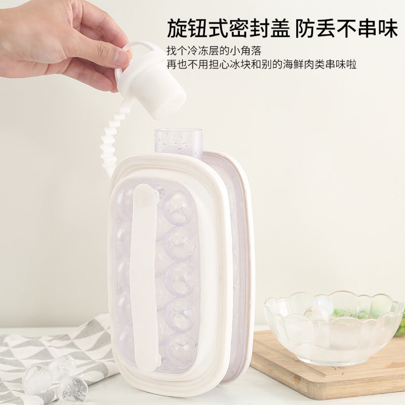 伸縮式アイスボールトレイ｜家庭用・冷水対応・ユニークデザイン