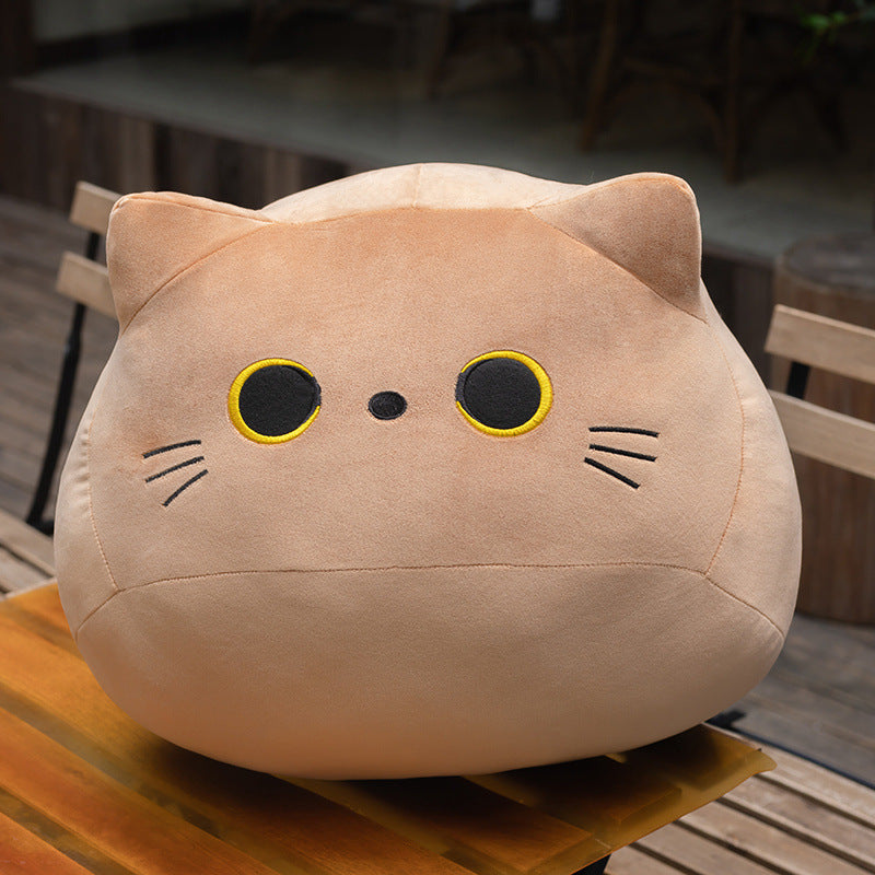 小さな猫のふわふわぬいぐるみクッション