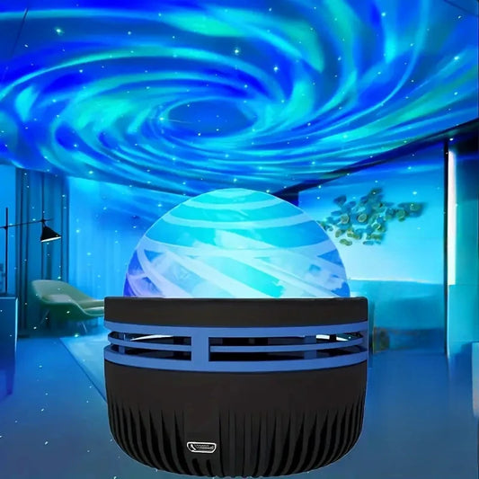 天の川ネビュラランプ｜幻想的な星空回転ライト