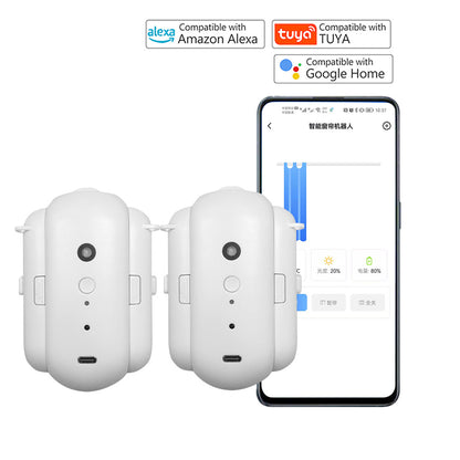 スマート電動カーテンモーター｜Bluetooth制御・リモコン対応・簡単取付・静音設計