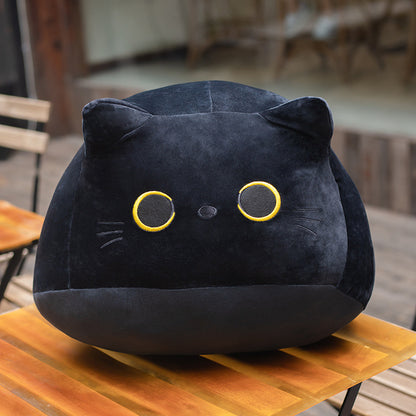 小さな猫のふわふわぬいぐるみクッション