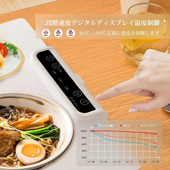 折りたたみ式・高耐熱シリコン製 フードウォーマー｜家庭・業務用に最適