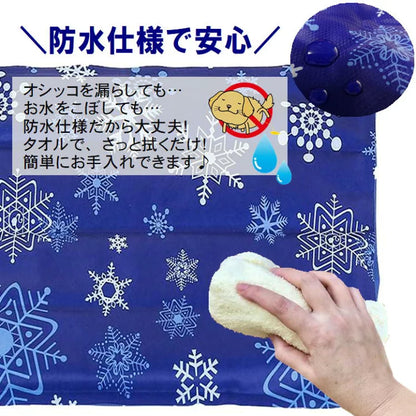 犬猫用ひんやり冷感マット｜ペット用クールマット 夏対策｜折りたたみ式 通気性抜群 安全素材｜業務用卸対応