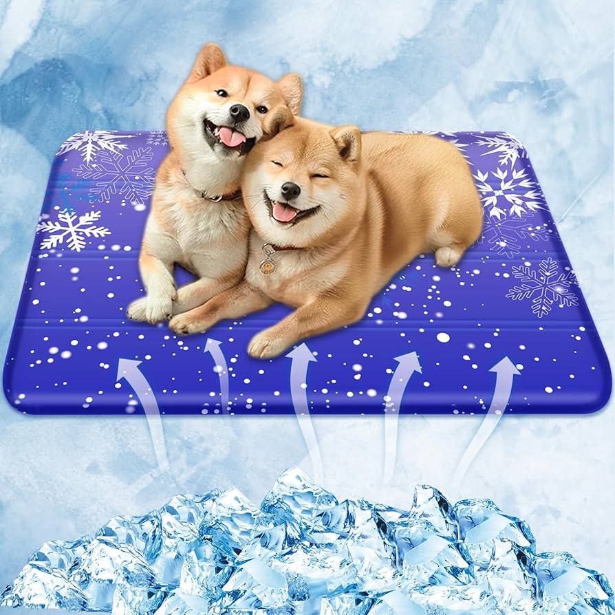 犬猫用ひんやり冷感マット｜ペット用クールマット 夏対策｜折りたたみ式 通気性抜群 安全素材｜業務用卸対応