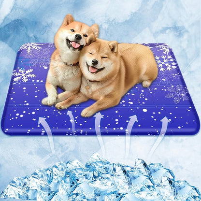 犬猫用ひんやり冷感マット｜ペット用クールマット 夏対策｜折りたたみ式 通気性抜群 安全素材｜業務用卸対応